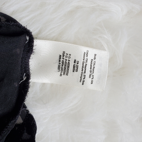 Aritzia - Wilfred Silk Velvet Floral Detail Tank - Picture 5 of 7